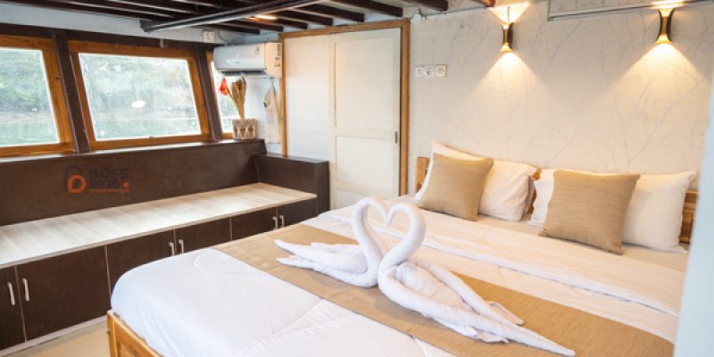 alfatran - 6. Master Ocean View - upper deck(queen bed + Extra Single Bed 2-3 pax) (4)